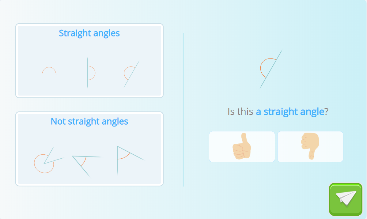 straight angle activity