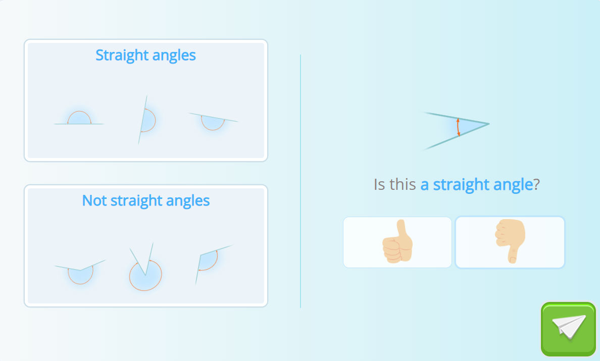 straight angle activity 