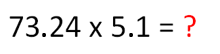 multiplication with decimals