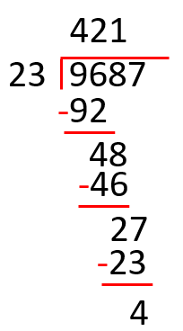 Dividing 2 digit numbers