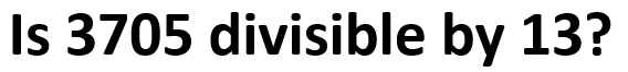 divisibility guidelines