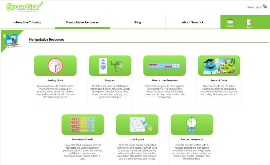 Teaching Resources for Math Teachers Smartick