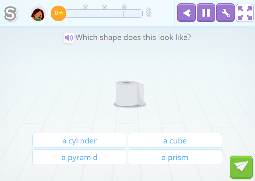 Comparing real-life objects to cylinders. 