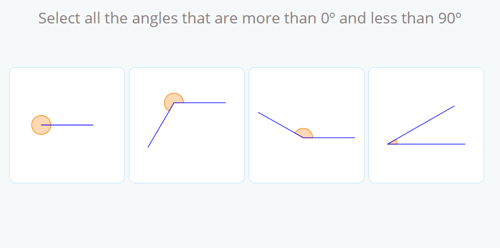 types of angles