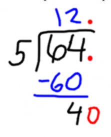 Divide decimals