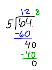 Divide decimals