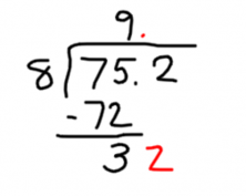 Divide decimals