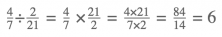 dividing fractions