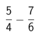 subtract fractions