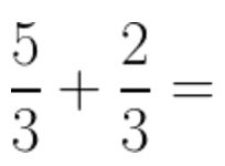 Adding Fractions