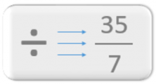 division and multiplication