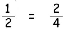 equivalent fractions