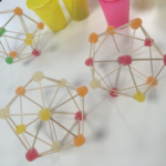 Manipulative Mathematics: How to Construct an Icosahedron with Gummies and Toothpicks