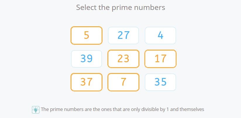 Prime numbers