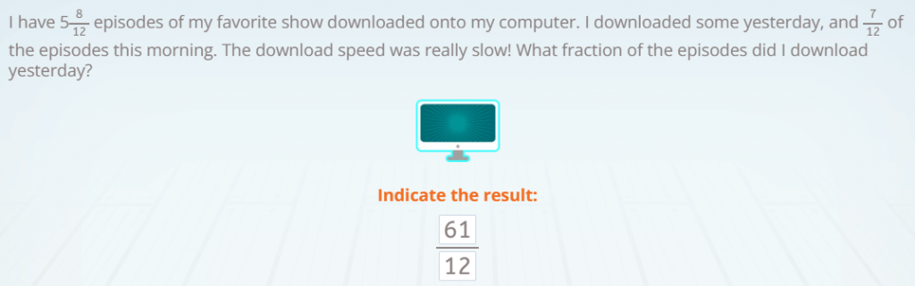 Fraction Word Problems