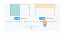 Adding fractions