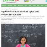 Parent24 Recommends Smartick to Improve the Math Level of Children