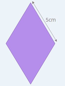 perimeter of a rhombus