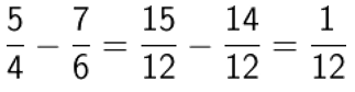 subtract fractions