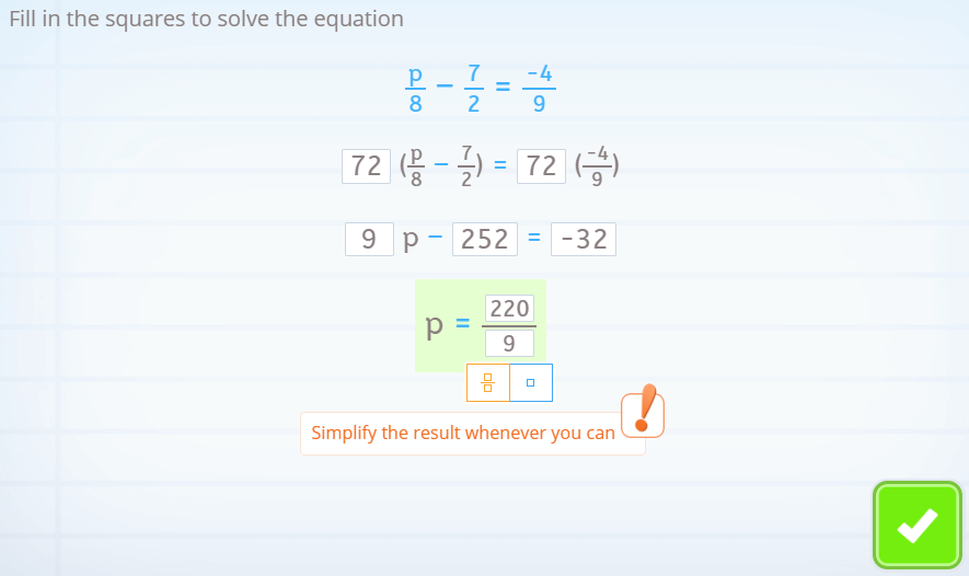 reducible equations