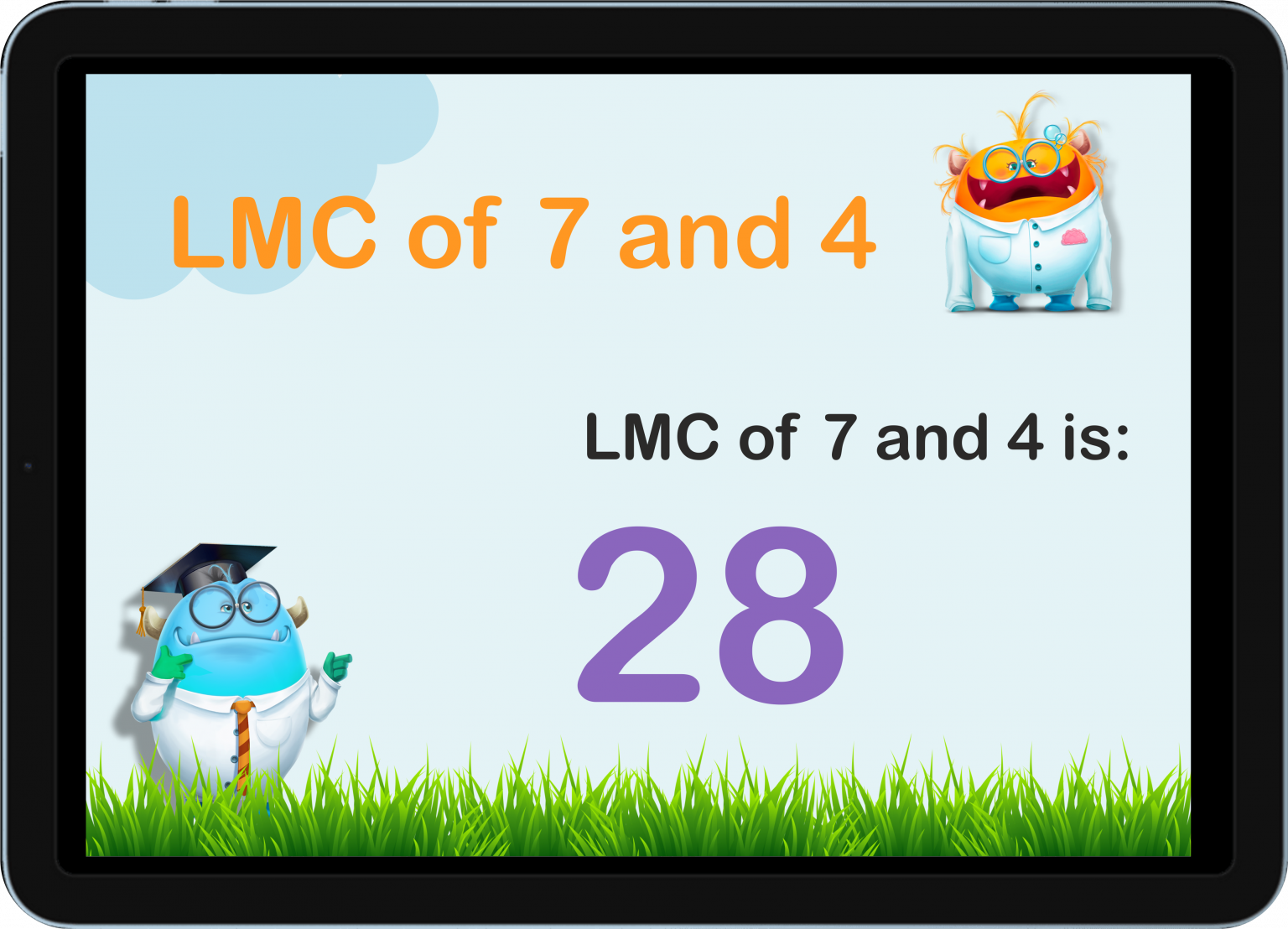 Lcm of 7 and 4 exploring the different methods