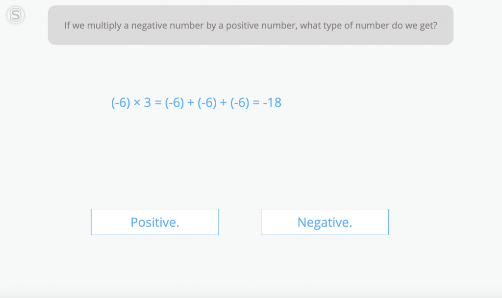 multiplying integers