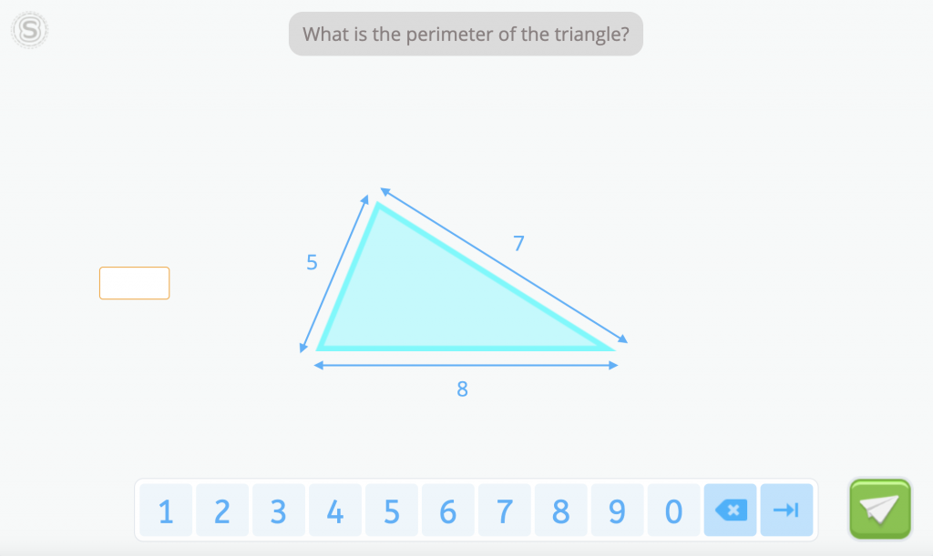 perimeter of triangle